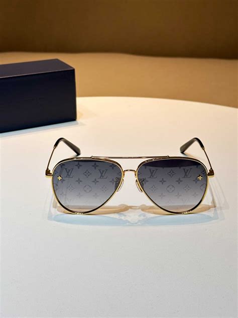 louis vuitton gold rim sunglasses|louis vuitton sunglasses original price.